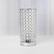 Alt View 11. Elegant Designs - Elipse Crystal Bedside Nightstand Cylindrical Uplight Table Lamp - Chrome.