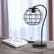 Alt View 11. Lalia Home - Arched Metal Cage Table Lamp - Black.