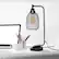 Alt View 12. Lalia Home - Industrial Mesh Desk Lamp - Matte Black.