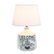 Front Zoom. Simple Designs - Welcome Home Rustic Ceramic Farmhouse Foyer Entryway Accent Table Lamp with Fabric Shade.