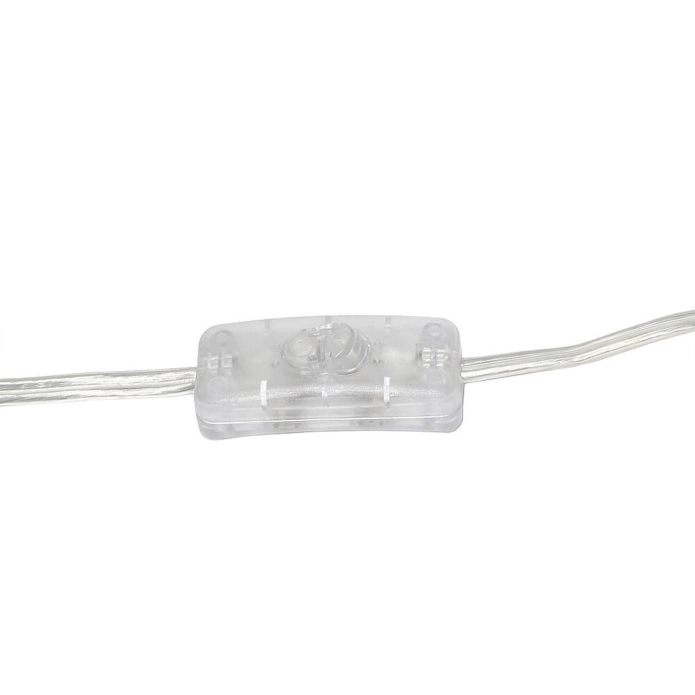 Alt View 17. Lalia Home - Industrial Mesh Desk Lamp - White.