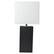 Alt View Zoom 11. Elegant Designs - Modern Leather Table Lamp with USB and White Fabric Shade - Black.