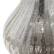 Alt View 14. Lalia Home - Speckled Mercury Tear Drop Table Lamp with Fabric Shade - White.