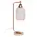 Alt View 13. Lalia Home - Industrial Mesh Desk Lamp - Copper/Clear.