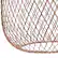 Alt View 15. Lalia Home - Industrial Mesh Desk Lamp - Copper/Clear.