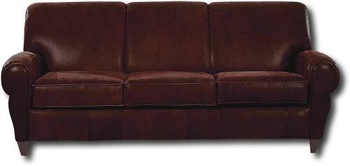 Front Standard. Berkline - Dolan Leather Sofa.