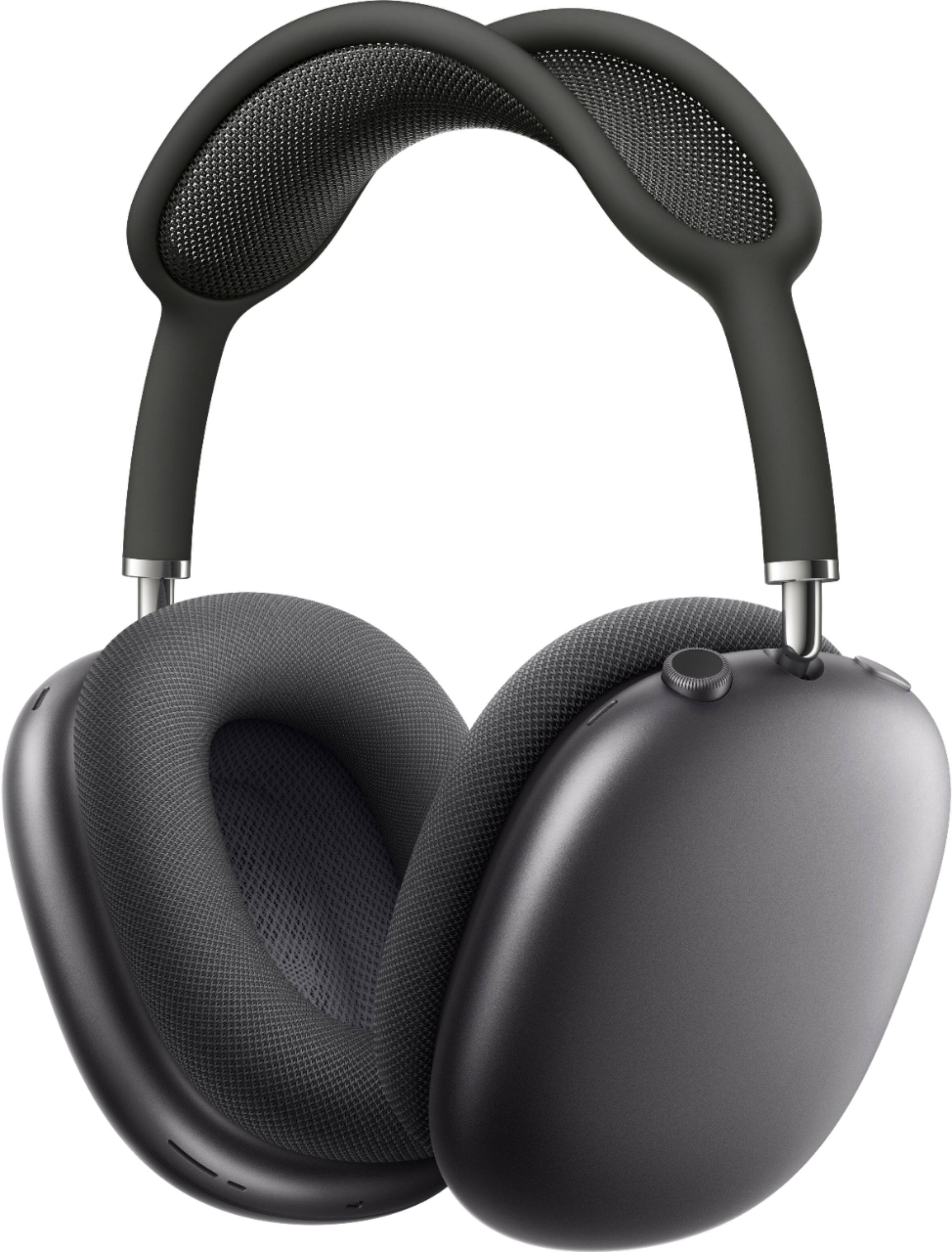 Alt View 11. Apple - Geek Squad Certified Refurbished AirPods Max - Space Gray.