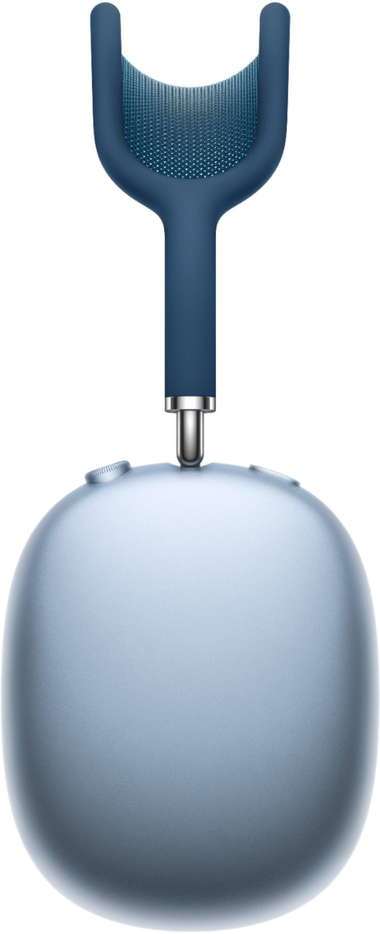 Alt View 12. Apple - Geek Squad Certified Refurbished AirPods Max - Sky Blue.