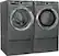 Alt View 35. Electrolux - 4.4 Cu. Ft. Stackable Front Load Washer with Steam and SmartBoost® Technology - Titanium.