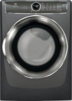 Electrolux - 8.0 Cu. Ft. Stackable Electric Front Load Dryer with Steam Predictive Dry - Titanium - Alt_View_Zoom_1