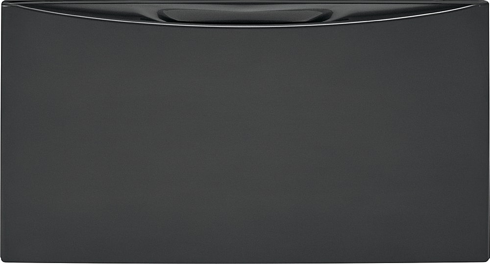 Front. Electrolux - Washer/Dryer Pedestal with Storage Drawer - Titanium.