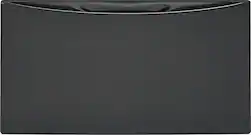 Electrolux - Washer/Dryer Laundry Pedestal with Storage Drawer - Titanium - Front_Zoom