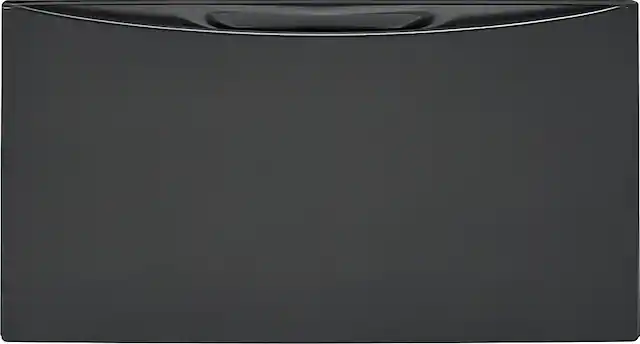 Front. Electrolux - Washer/Dryer Pedestal with Storage Drawer - Titanium.