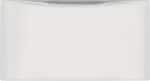 Electrolux - Washer/Dryer Laundry Pedestal with Storage Drawer - White
