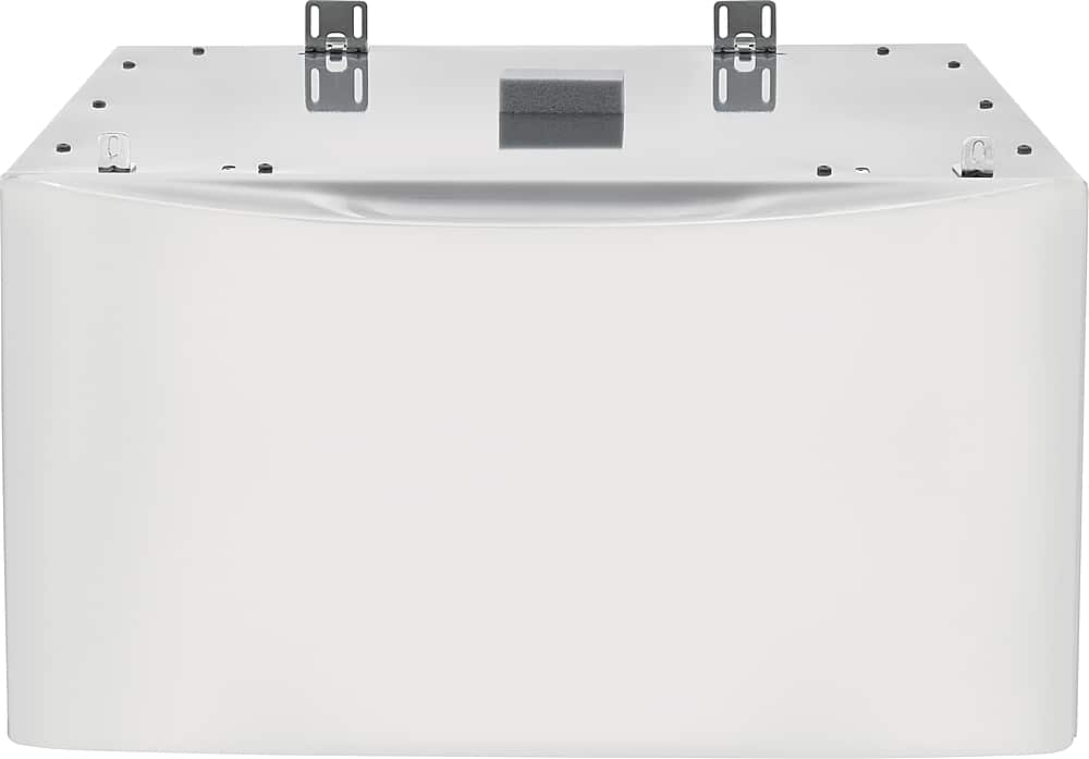 Alt View 11. Electrolux - Washer/Dryer Pedestal with Storage Drawer - White.