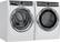 Alt View 20. Electrolux - 4.4 Cu. Ft. Stackable Front Load Washer with Steam and SmartBoost Technology - White.