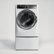 Alt View Zoom 27. Electrolux - 4.4 Cu. Ft. Stackable Front Load Washer with Steam and SmartBoost Technology - White.