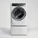 Alt View 27. Electrolux - 4.4 Cu. Ft. Stackable Front Load Washer with Steam and SmartBoost Technology - White.