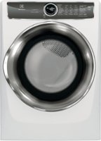 Electrolux - 8.0 Cu. Ft. Stackable Front Load Electric Dryer with Steam and Predictive Dry - White - Alt_View_Zoom_1