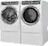 Alt View 23. Electrolux - 8.0 Cu. Ft. Stackable Front Load Gas Dryer with Steam and Predictive Dry - White.