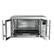 Left. Galanz - Galanz 1.5 Cu.Ft Digital French Door Toaster Oven with Air Fry Technology, Stainless Steel - Stainless Steel.