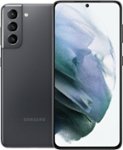 Front Zoom. Samsung - Galaxy S21 5G 128GB - Phantom Gray (AT&T).