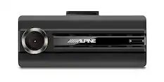 Front. Alpine - Premium 1080P Dash Camera Bundle - Black.