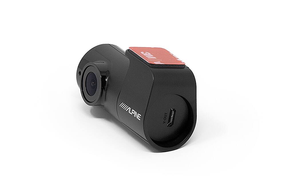 Alt View 15. Alpine - Premium 1080P Dash Camera Bundle - Black.