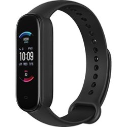Amazfit - Band 5 Fitness Tracker Polycarbonate 29.9mm - Midnight Black - Alt_View_Zoom_1