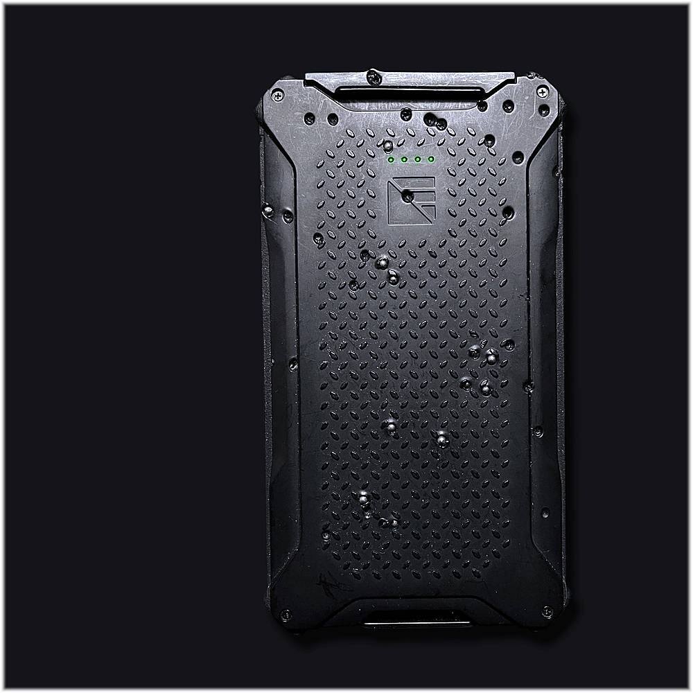 Alt View 15. Dark Energy - Poseidon Pro 10,200 mAh Portable Charger for Most USB Enabled Devices - Black.