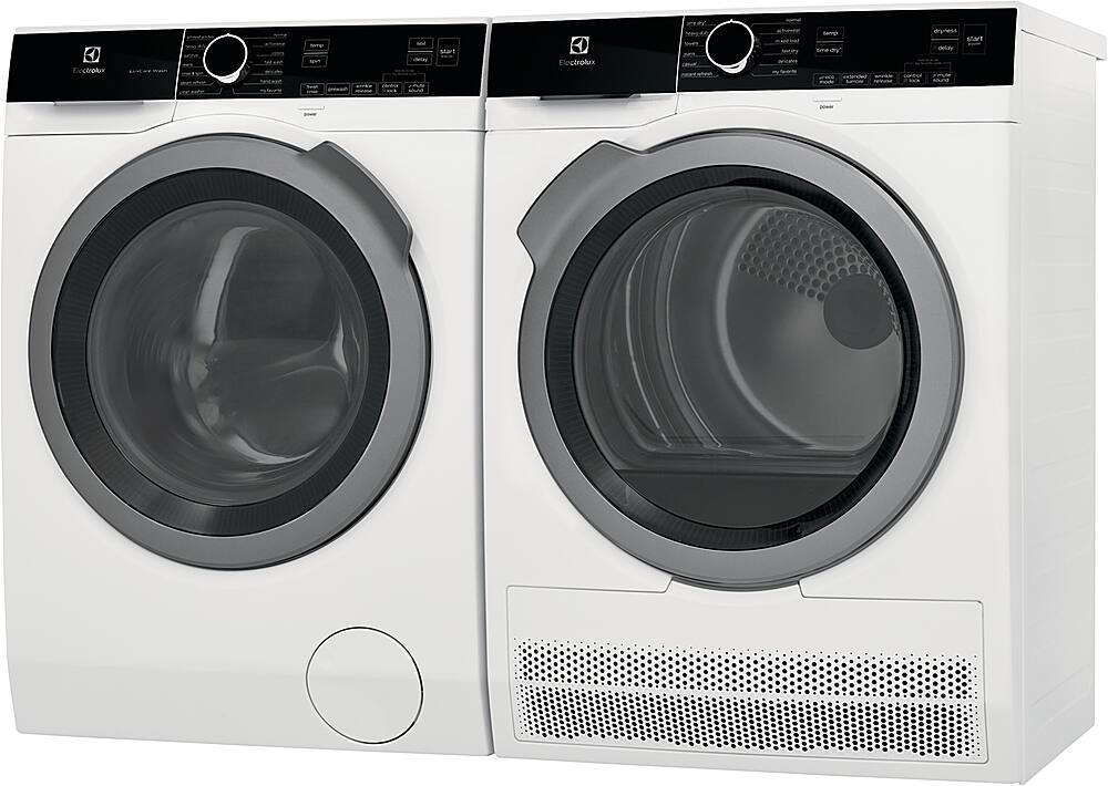 Alt View 19. Electrolux - 2.4 Cu. Ft. Stackable Front Load Washer with Compact Design - White.