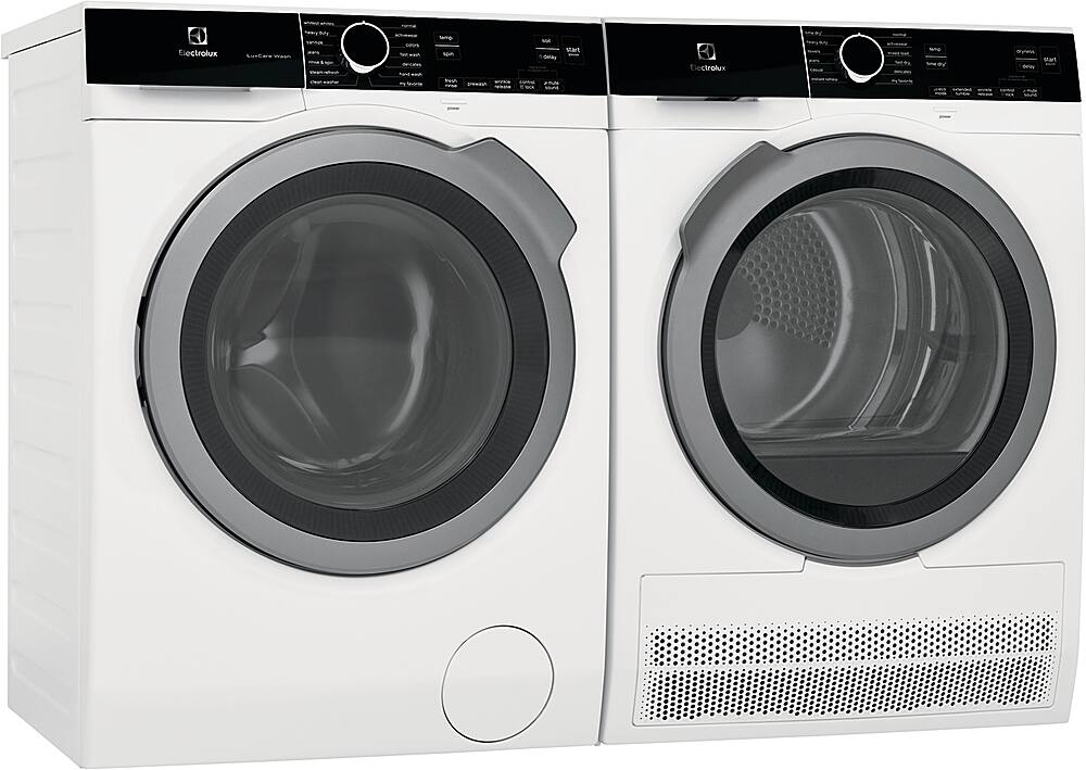 Alt View 20. Electrolux - 2.4 Cu. Ft. Stackable Front Load Washer with Compact Design - White.