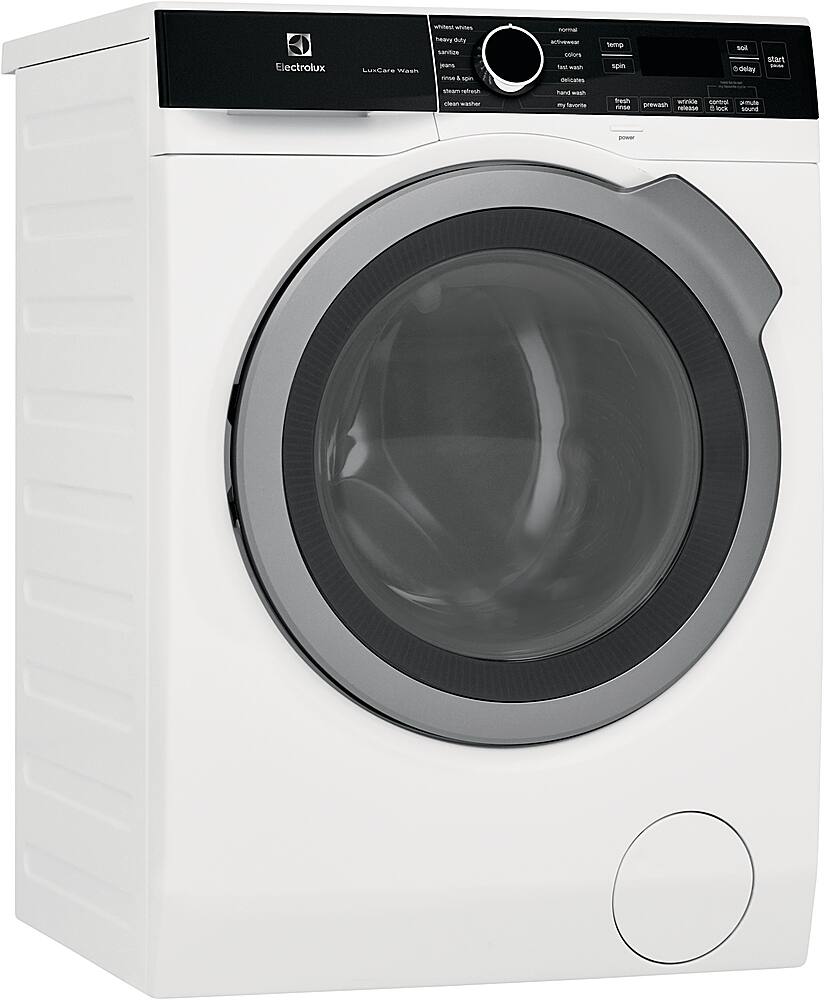 Alt View 2. Electrolux - 2.4 Cu. Ft. Stackable Front Load Washer with Compact Design - White.