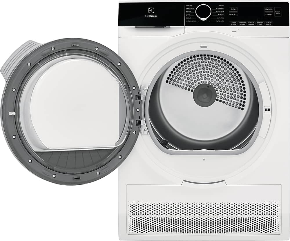 Alt View 15. Electrolux - 4.0 Cu. Ft. Front Load Ventless Electric Dryer with Compact Design - White.
