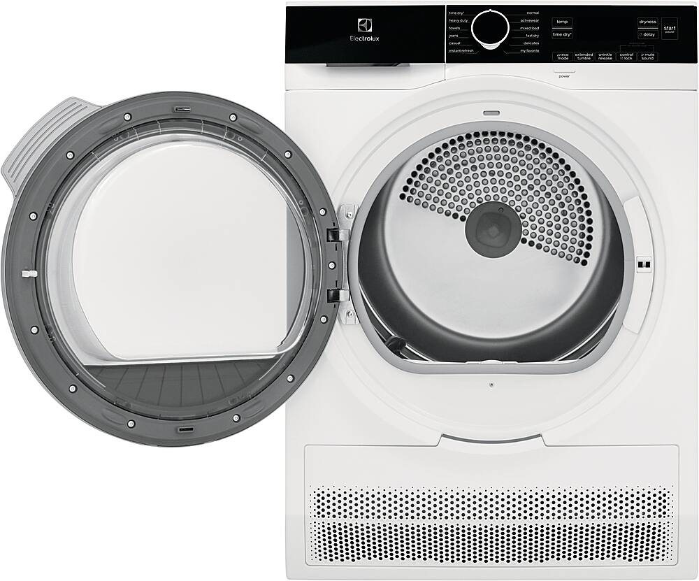 Alt View 15. Electrolux - 4.0 Cu. Ft. Front Load Ventless Electric Dryer with Compact Design - White.