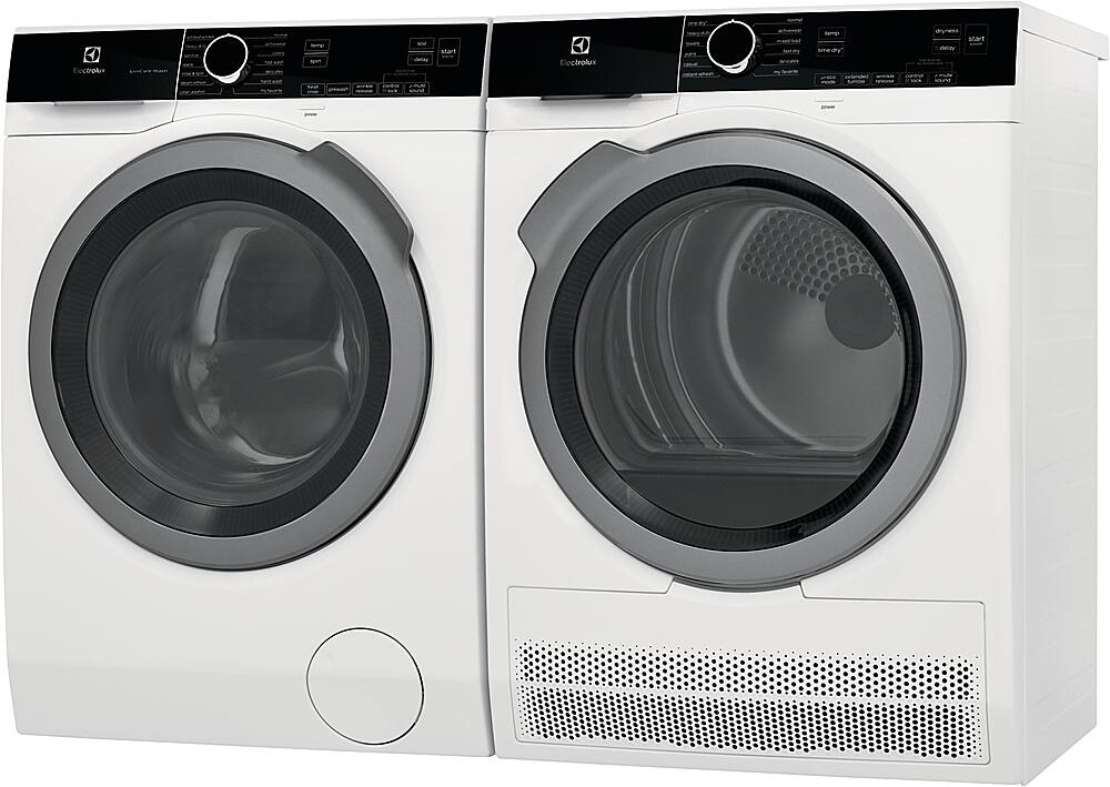 Alt View 23. Electrolux - 4.0 Cu. Ft. Front Load Ventless Electric Dryer with Compact Design - White.