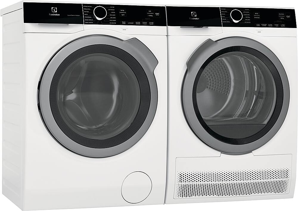 Alt View 24. Electrolux - 4.0 Cu. Ft. Front Load Ventless Electric Dryer with Compact Design - White.