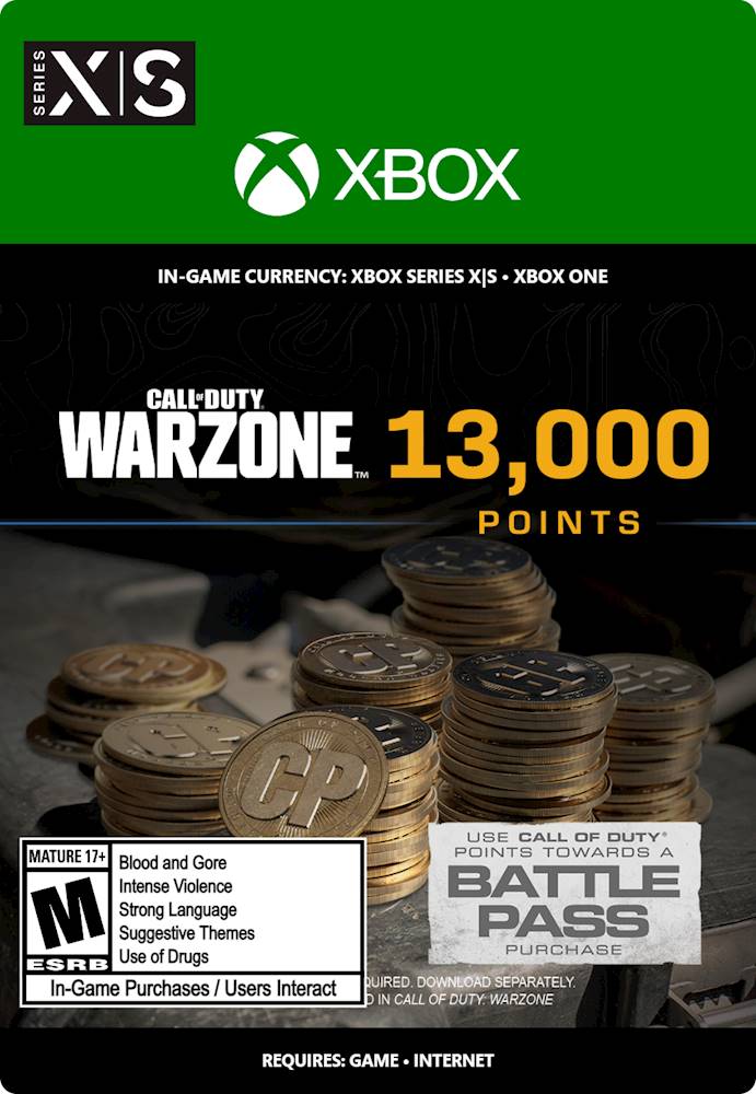 Call Of Duty: Black Ops Cold War 1,100 Points - Xbox Series X