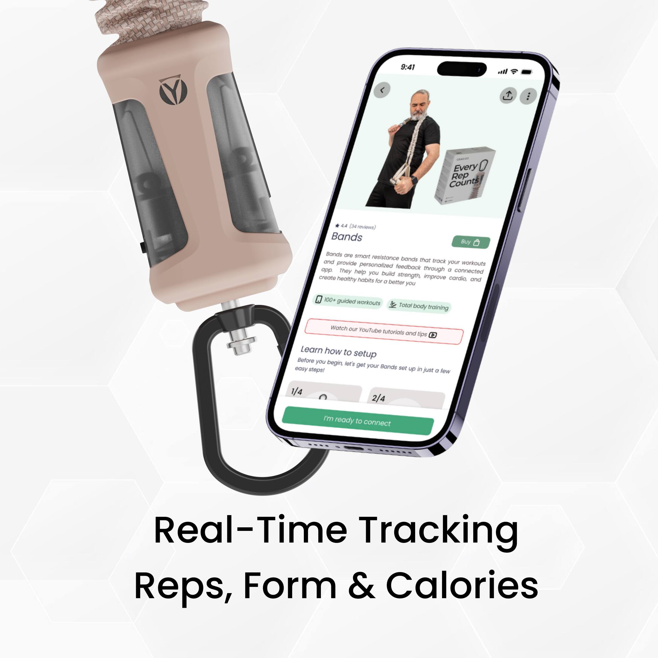 Every Rep Counts

Bands by Dond - SITRNT resistance bands that track your workouts and provide personalized feedback. They help you build strength, improve cardio, and create healthy habits for a better you. 100+ guided workouts, total body training.

Watch our YouTube tutorials and learn how to set up before you begin. Get your Bands set up in just a few steps!

Real-Time Tracking Reps, Form & Calories

8:41

Bands
4.4 (3k reviews)

Bands are one smart resistance bands that track your workouts and provide personalized feedback. They help you build strength, improve cardio, and create healthy habits for a better you.

100+ guided workouts
Total body training

Learn how to setup
Before you begin, let's get your Bands set up. It's just a few easy steps!

1/4 2/4

I'm ready to connect