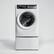 Alt View 21. Electrolux - 4.3 Cu. Ft. Stackable Front Load Washer with LuxCare® Wash System and 20-Minute Fast Wash - White.