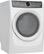 Alt View 2. Electrolux - 8.0 Cu. Ft. Stackable Front Load Electric Dryer with Steam - White.