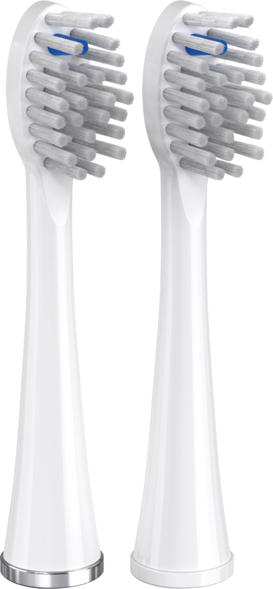 Angle View: Waterpik - Sonic-Fusion Full Size Replacement Brush Heads - White