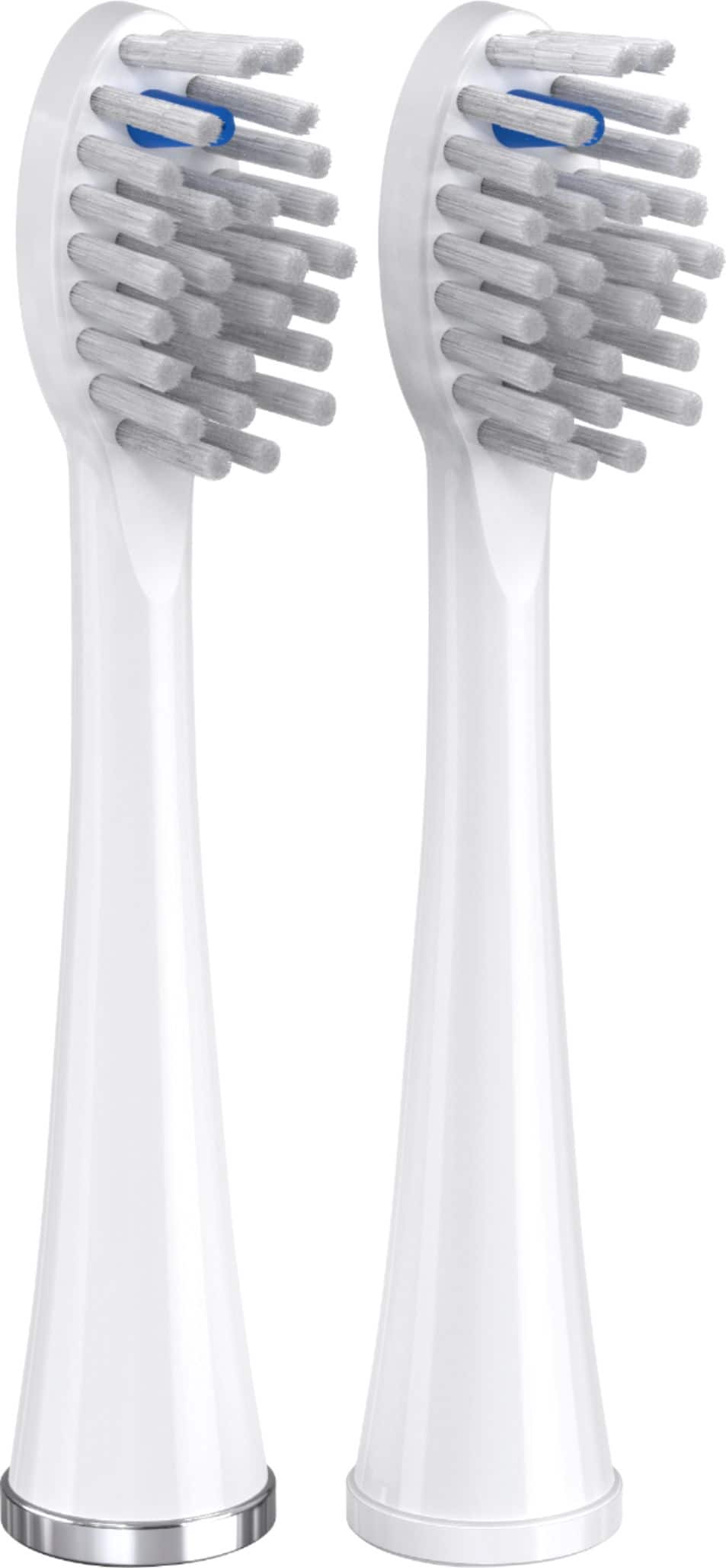 Angle. Waterpik - Sonic-Fusion Full Size Replacement Brush Heads - White.