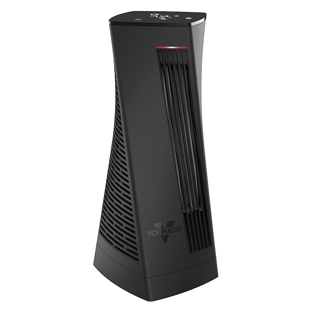 Angle View: Vornado - OSCTH1 Oscillating Tower Space Heater - Black