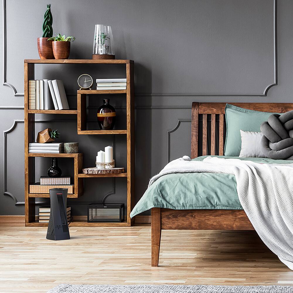 Alt View 11. Vornado - OSCTH1 Oscillating Tower Space Heater - Black.