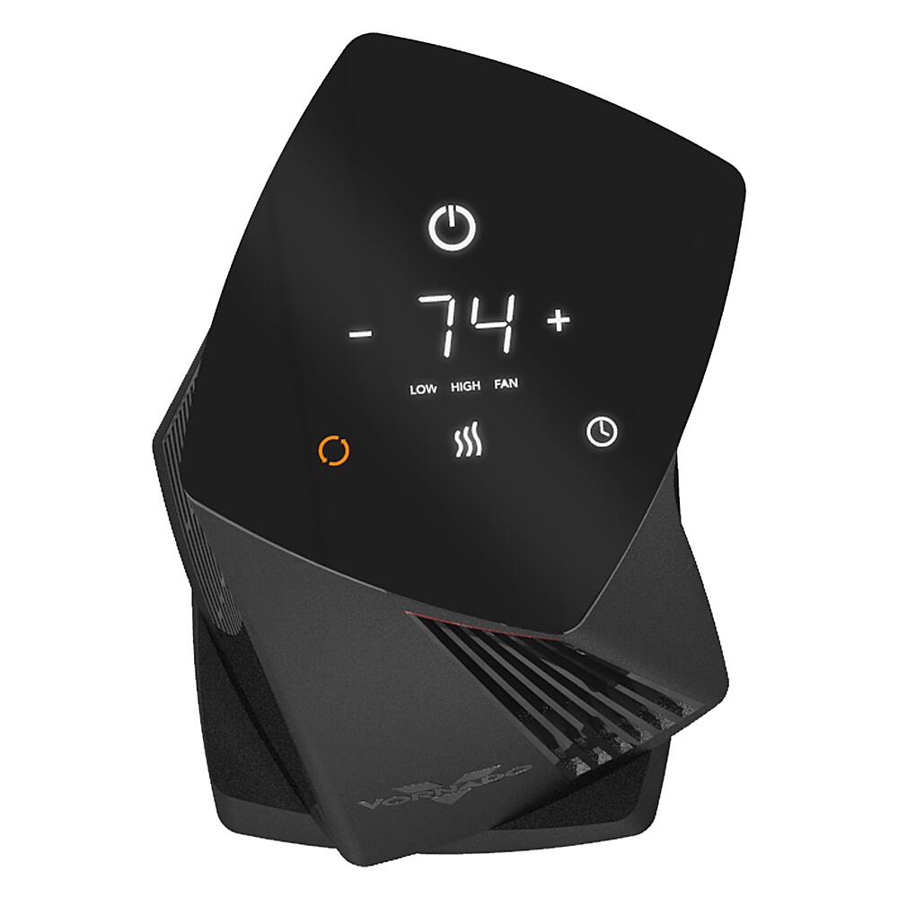 Alt View 12. Vornado - OSCTH1 Oscillating Tower Space Heater - Black.