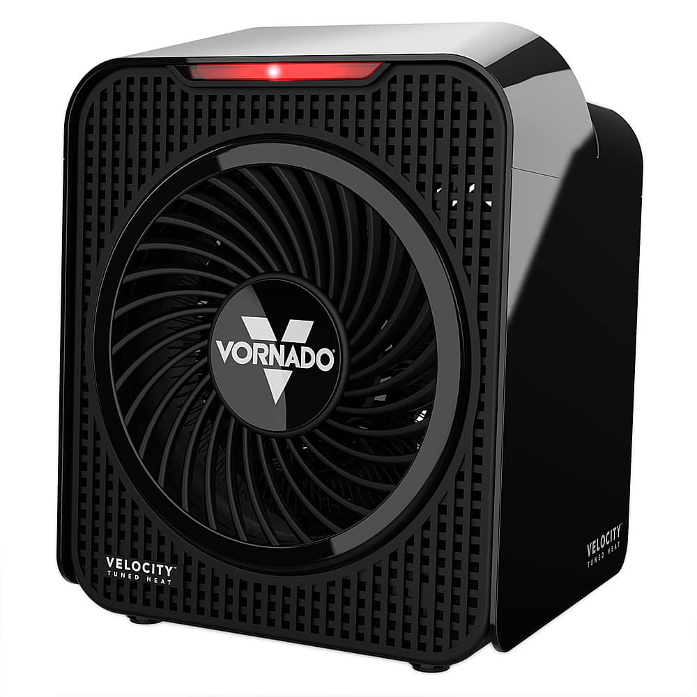 Angle. Vornado - Velocity 1 Personal Space Heater - Black.