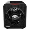 Front. Vornado - Velocity 1 Personal Space Heater - Black.