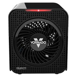 Vornado - Velocity 1 Personal Space Heater - Black - Front_Zoom
