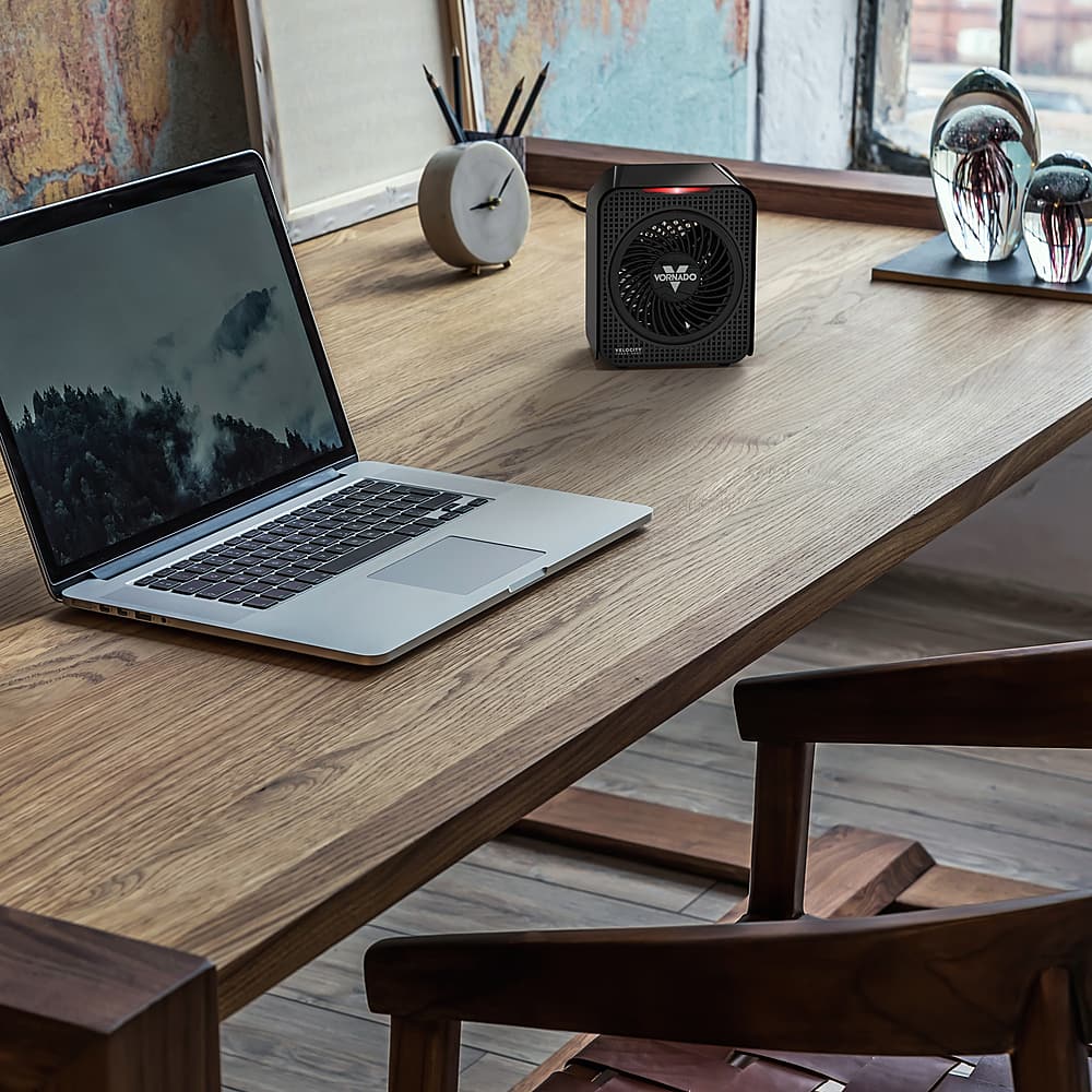 Alt View 11. Vornado - Velocity 1 Personal Space Heater - Black.